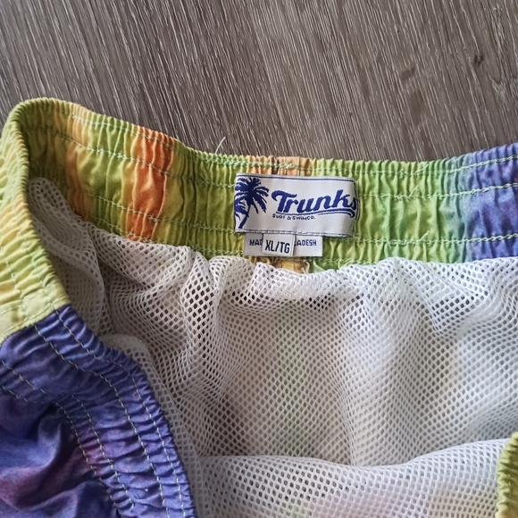 Surf & Swim Co. TRUNKS Tie Dye swim trunks board shorts XL - Picture 3 of 3